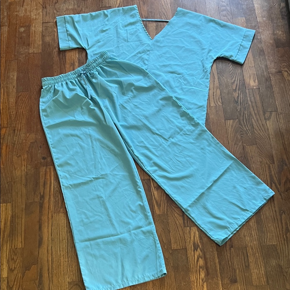 Source Unknown Light Blue Women's Pajama Set